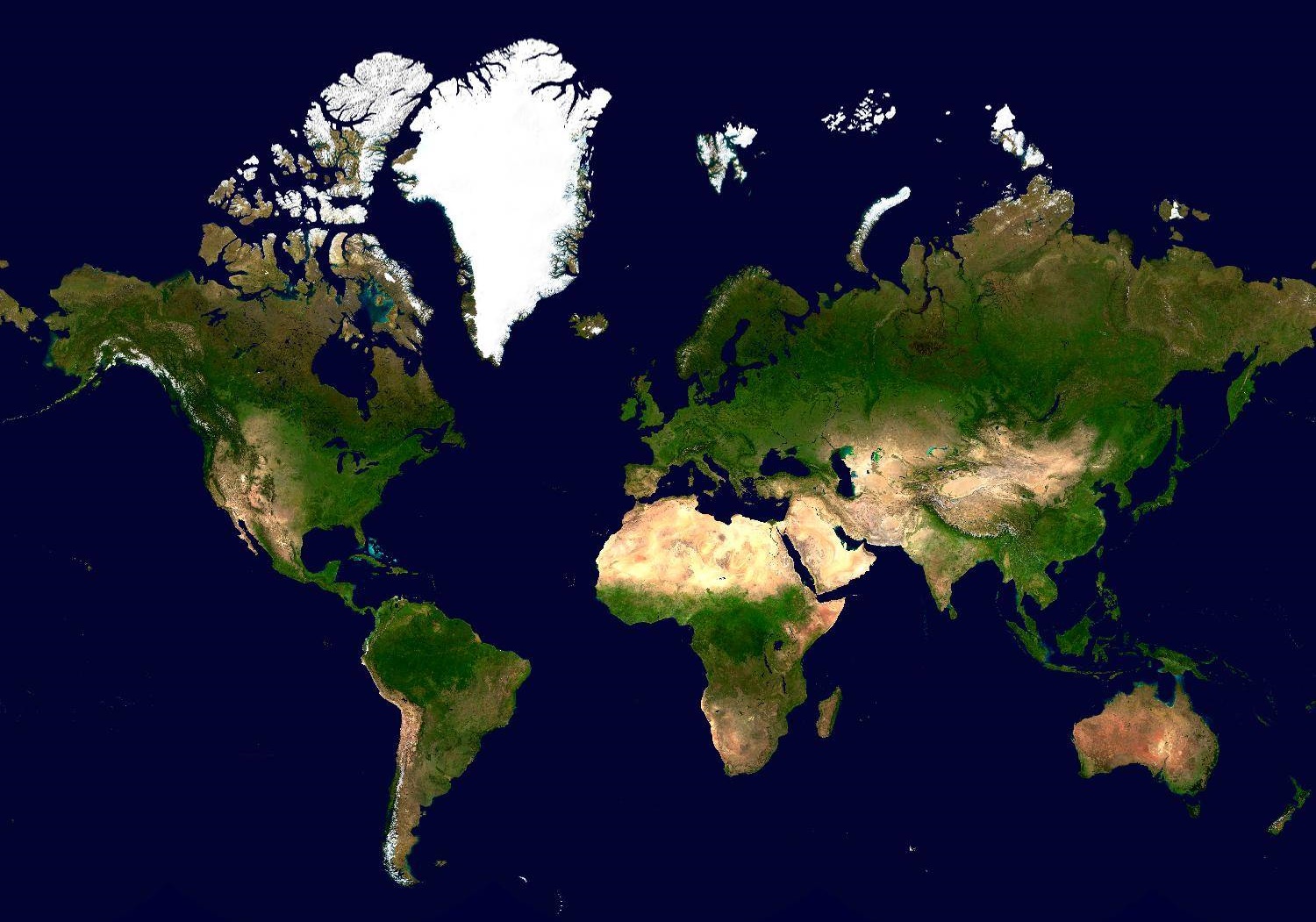 Mercator Projection Vs Peters Projection