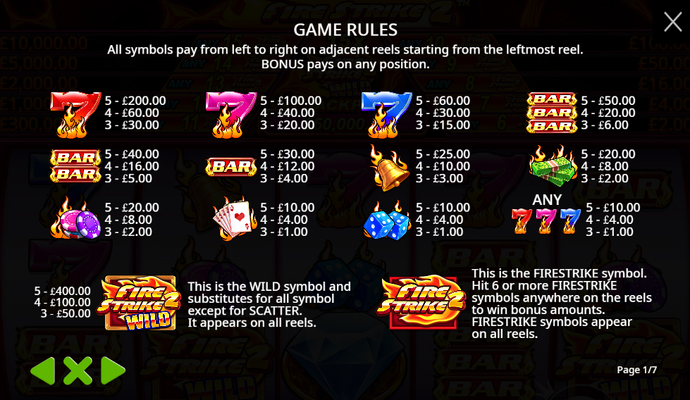 สัญลักษณ์เกม Fire Strike